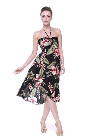 Women's Butterfly Dress in Rafelsia Black