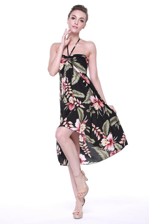 Women's Butterfly Dress in Rafelsia Black