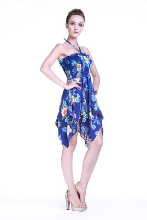 Women's Fairy Dress in Hibiscus Blue