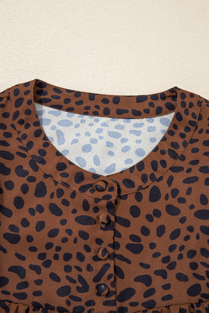 Collins Ruffled Puff Sleeve Blouse