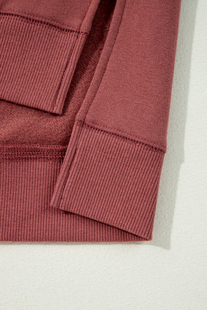 Ella Patchwork Drop Shoulder Pullover