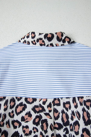 Aleia Chest Cuffed Sleeve Shirt