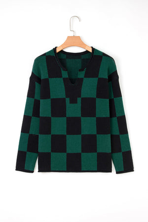 Amelia Drop Shoulder Knit Sweater