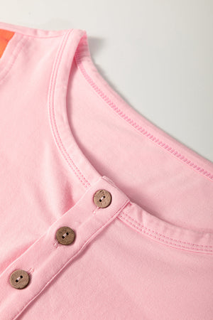 Parker Sleeve Henley top Long Sleeve Top