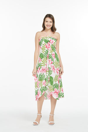 Women's Butterfly Dress in Lotus Orchid