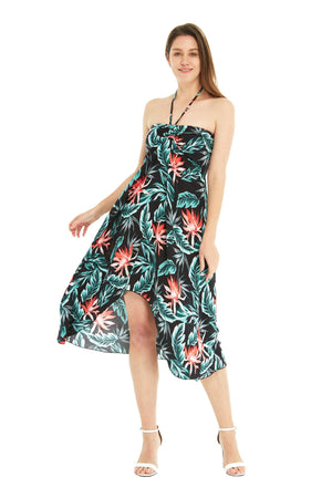Women's Butterfly Dress in Blooming Lily