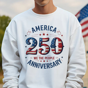 We The People America 250th Anniversary Bright Shirt