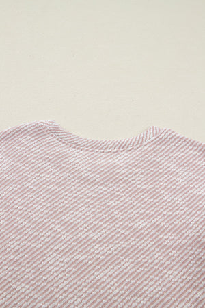 Amanda Ruffled Short Sleeve Blouse