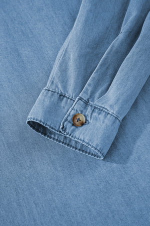 Makenna Myosotis Down Slim Shirt
