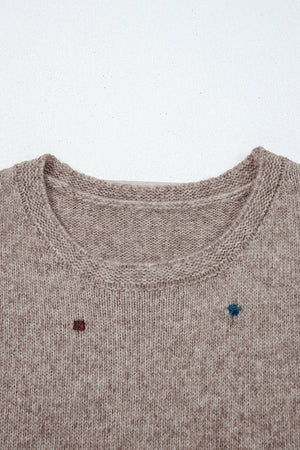 Abigail Detail Drop Shoulder Sweater