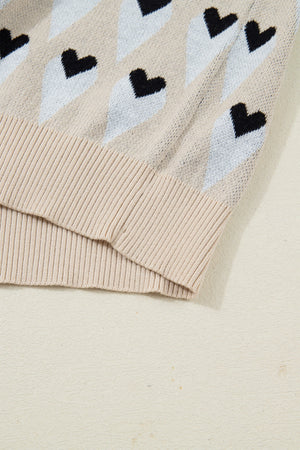 Aspyn Ribbed Trim Loose Sweater