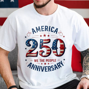 We The People America 250th Anniversary Bright Shirt