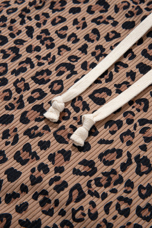 April Collar Zip Hooded Pullover