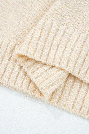 Destiny Colorblock Cuffed Loose Sweater