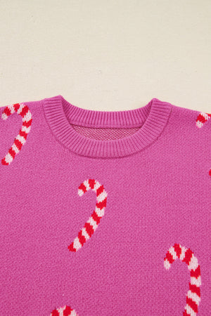 Ella Holiday Drop Shoulder Sweater
