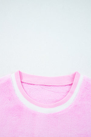 Naya Merry Graphic Plush Pullover