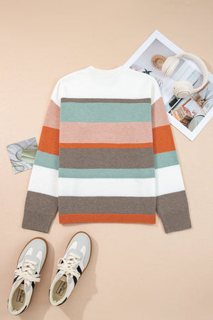 Millie Knit Drop Shoulder Sweater