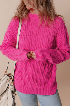 Lola High Drop Shoulder Sweater