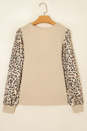 Quezia Ribbed Knit U Top