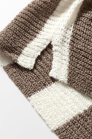 Holland Colorblock Bracelet Sleeve Sweater