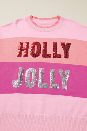 Elizabeth Jolly Color Block Sweater