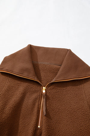 Audrey Half Zip Fleece Pullover