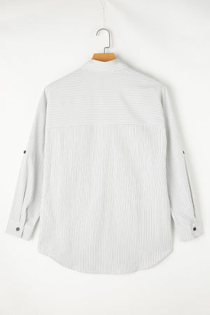 Zazita Tab Sleeve Long Shirt