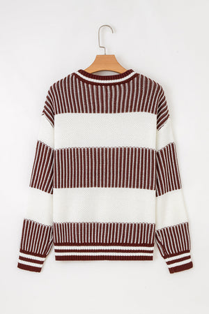 Haley Drop Shoulder Loose Sweater