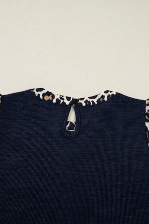 Ayra Patchwork Short Sleeve Top
