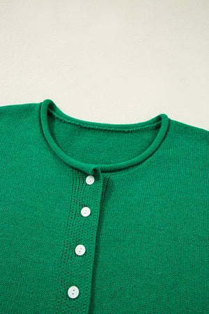Evatyn Knit Drop Shoulder Sweater