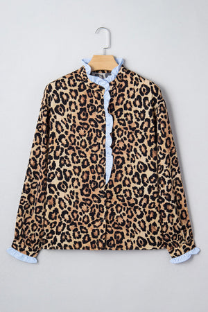 Charlee Frilled Trim Chic Shirt