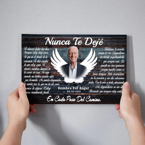 Lienzo Personalizado, Foto Personalizada, Regalos Conmemorativos, Nunca Te Dejé Dem Canvas