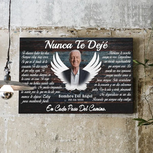Lienzo Personalizado, Foto Personalizada, Regalos Conmemorativos, Nunca Te Dejé Dem Canvas