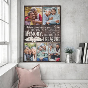 Personalized Photo Canvas Prints, Custom Photo, Memorial Gift, Sympathy Gift, Remembrance Gift Dem Canvas