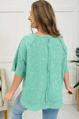 Julie Mineral Wash T Shirt