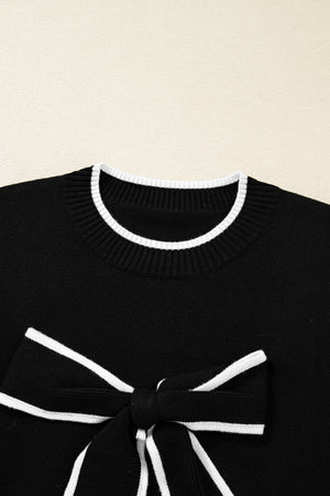 Malaysia accent Holiday Cropped Sweater
