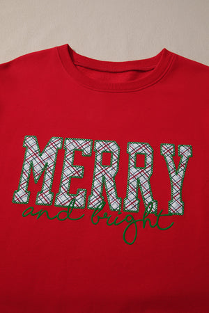 Paulina Bow Decor Christmas Sweatshirt