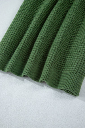Julietta Mixed Textured Knitted Sweater