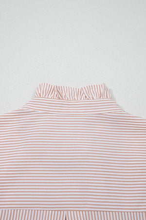 Maren Frilled Collar Down Shirt