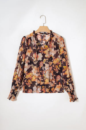 Cali Puff Sleeve Breezy Blouse