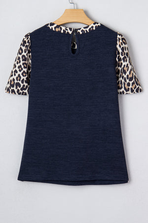 Ayra Patchwork Short Sleeve Top