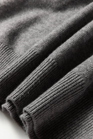 Katelyn Patchwork Cuffs Loose Sweater