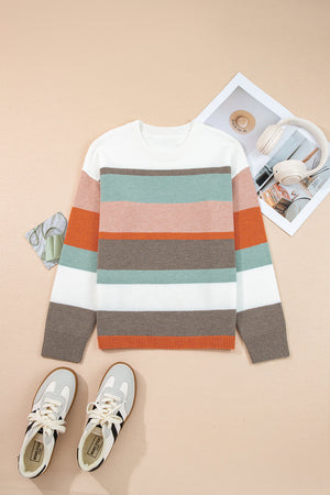 Millie Knit Drop Shoulder Sweater
