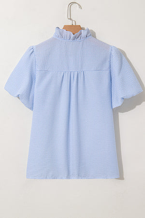 Monica Short Bubble Sleeve Shirt