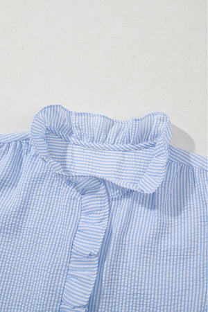Monica Short Bubble Sleeve Shirt