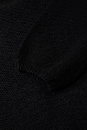 Faye Backless Bubble Sleeve Sweater
