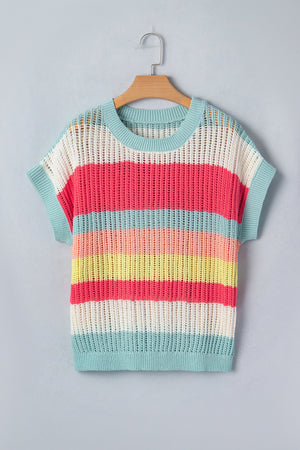 Joelle Knit Short Sleeve Sweater