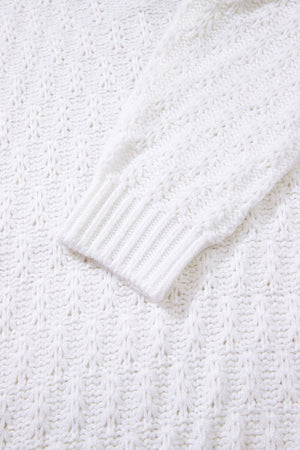 Emma Ribbed Edge Loose Sweater