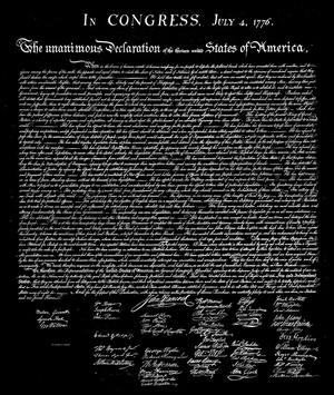 Declaration of Independence 1776 T-Shirt β American Patriot Tee | USA History Shirt | Founding Fathers Independence Day Shirt - Two Sides