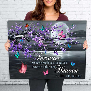 Heaven In Our Home Canvas Wall Art Home Decor